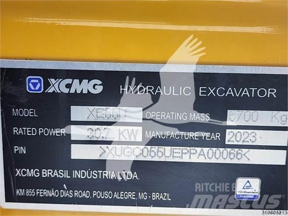 XCMG XE55U Mini kotrók < 7t