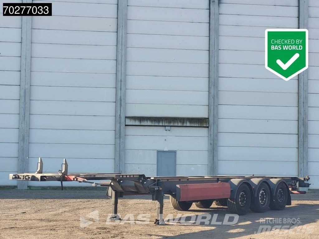 Van Hool 3 axles Konténerkeret / Konténeremelő félpótkocsik