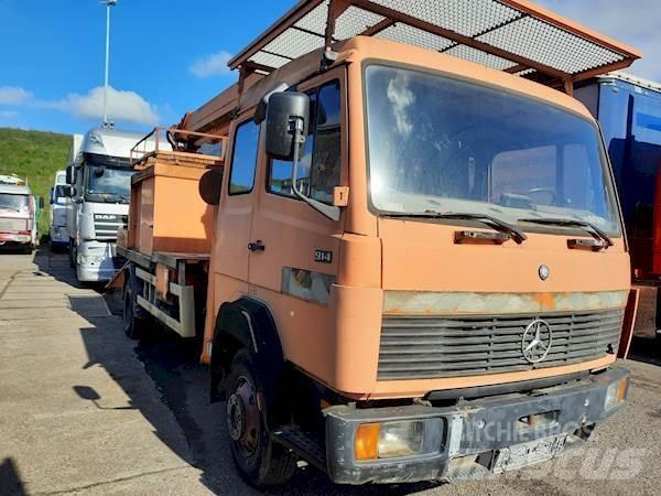 Mercedes-Benz 914 Teherautóra szerelt emelők és állványok
