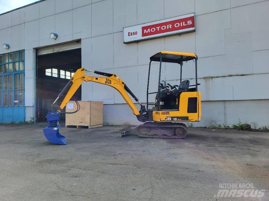 JCB 15 C-1 Mini kotrók < 7t