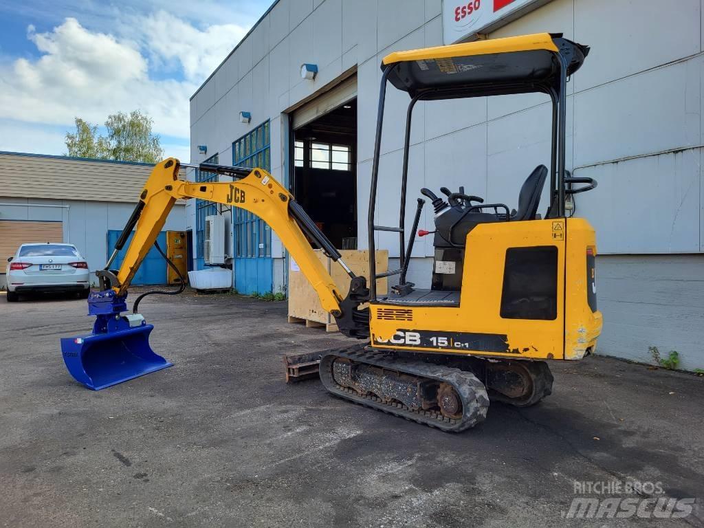 JCB 15 C-1 Mini kotrók < 7t