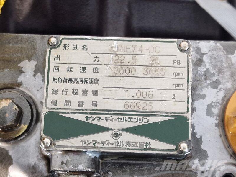 Yanmar 3TNE74-DG Motorok