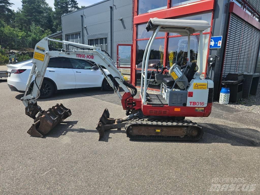 Takeuchi TB 016 Mini kotrók < 7t