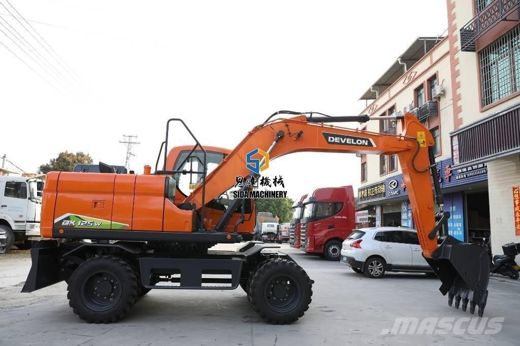 Develon DX125W Gumikerekes kotrók