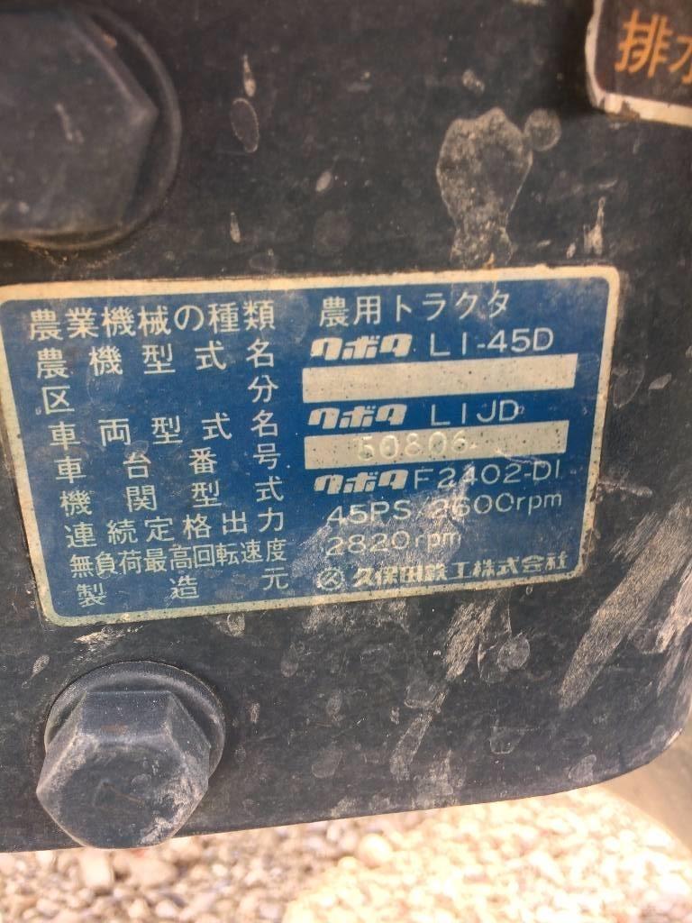 Kubota L1-45 Traktorok