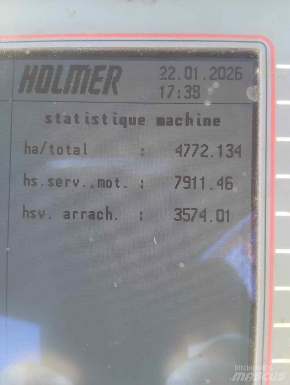 Holmer T2 Egyéb mezőgazdasági gépek