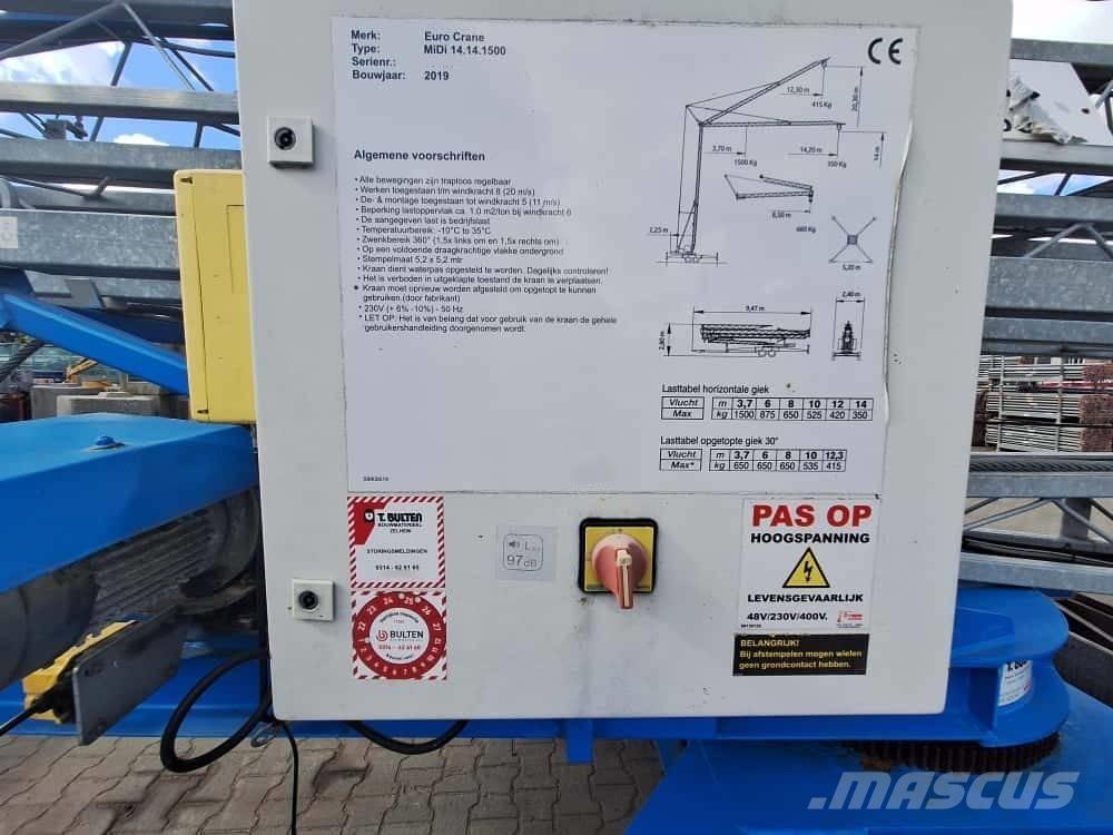 Midi LT 14.14 RD-XP Önszerelő toronydaruk