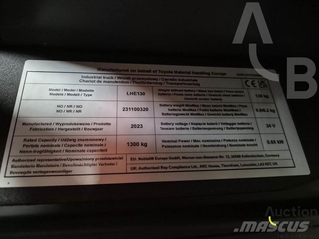 Toyota LHE130 Komissiózó közepes emelésű targonca