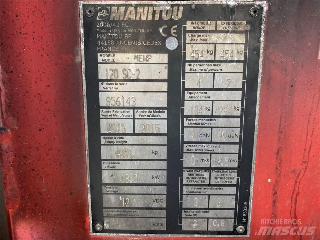 Manitou 120SC Ollós emelők