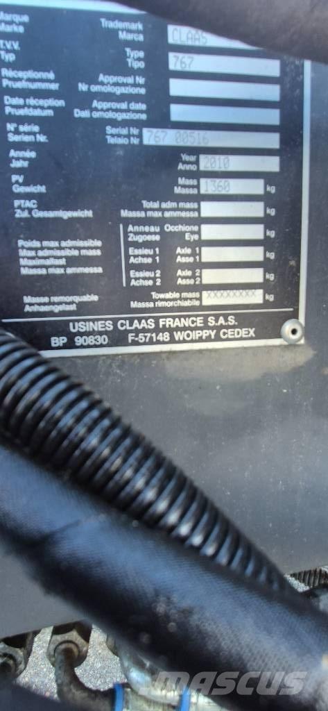 CLAAS 355 Körbálázók