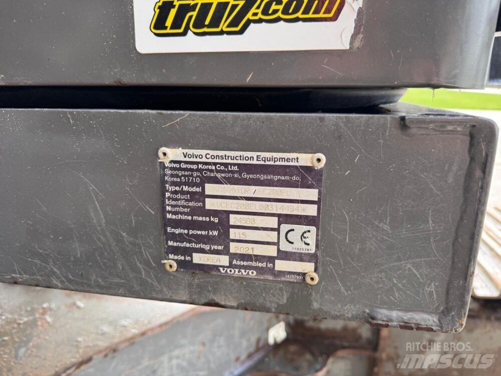 Volvo EC200EL Lánctalpas kotrók