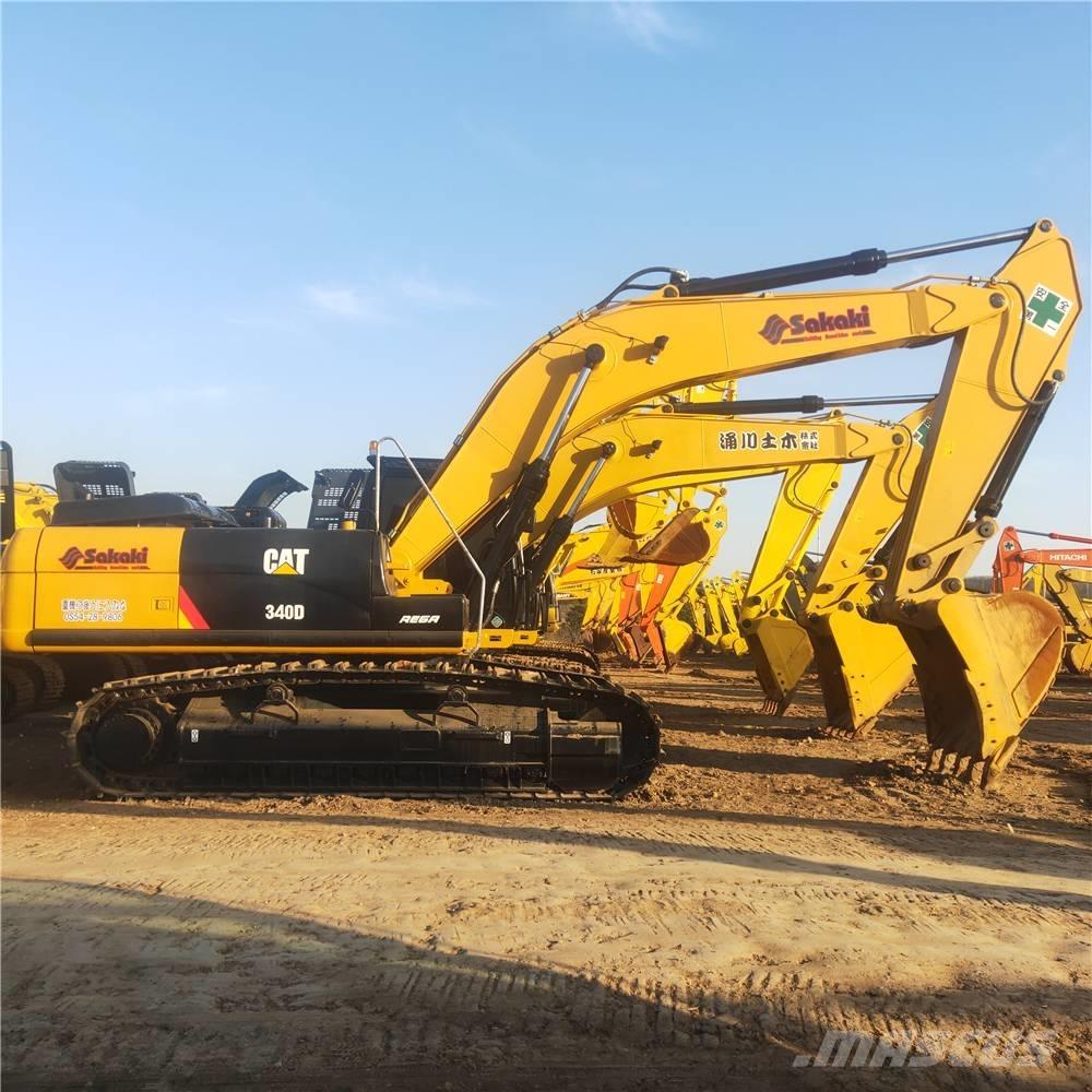 CAT 340D2 Lánctalpas kotrók