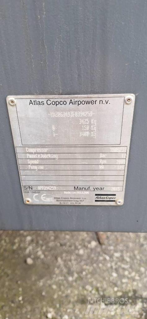 Atlas Copco XAHS237 Kompresszorok