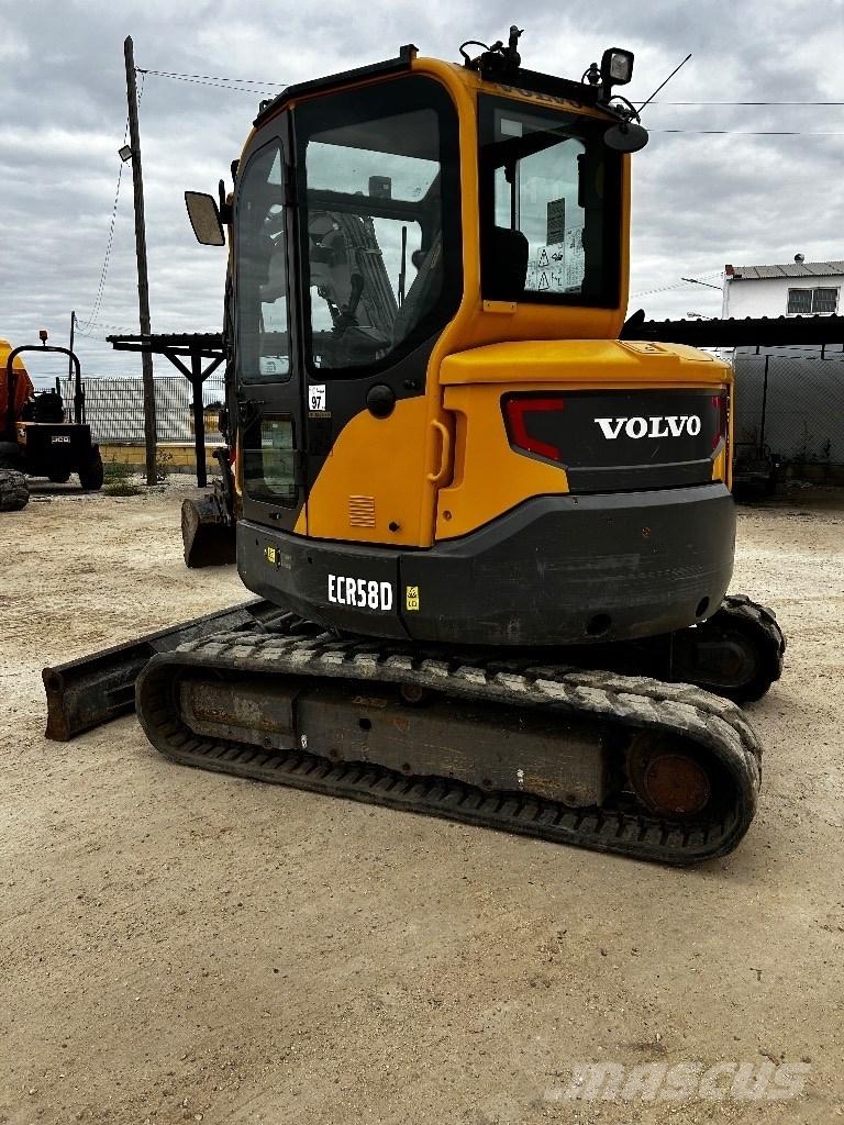 Volvo ECR 58 D Mini kotrók < 7t