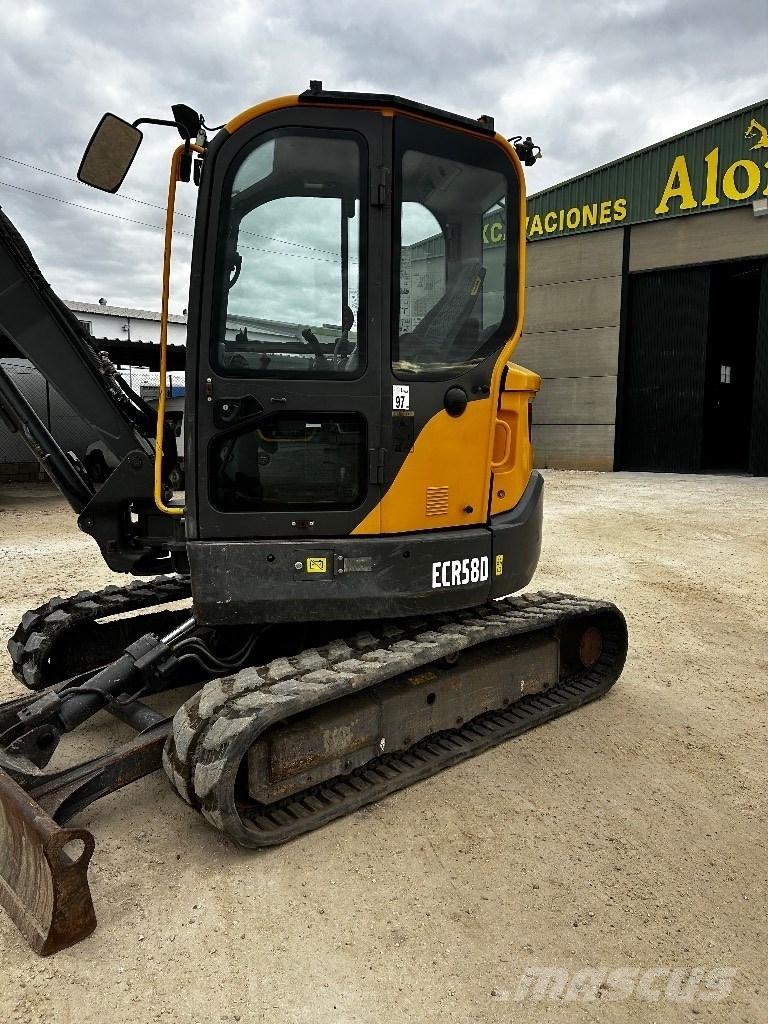 Volvo ECR 58 D Mini kotrók < 7t