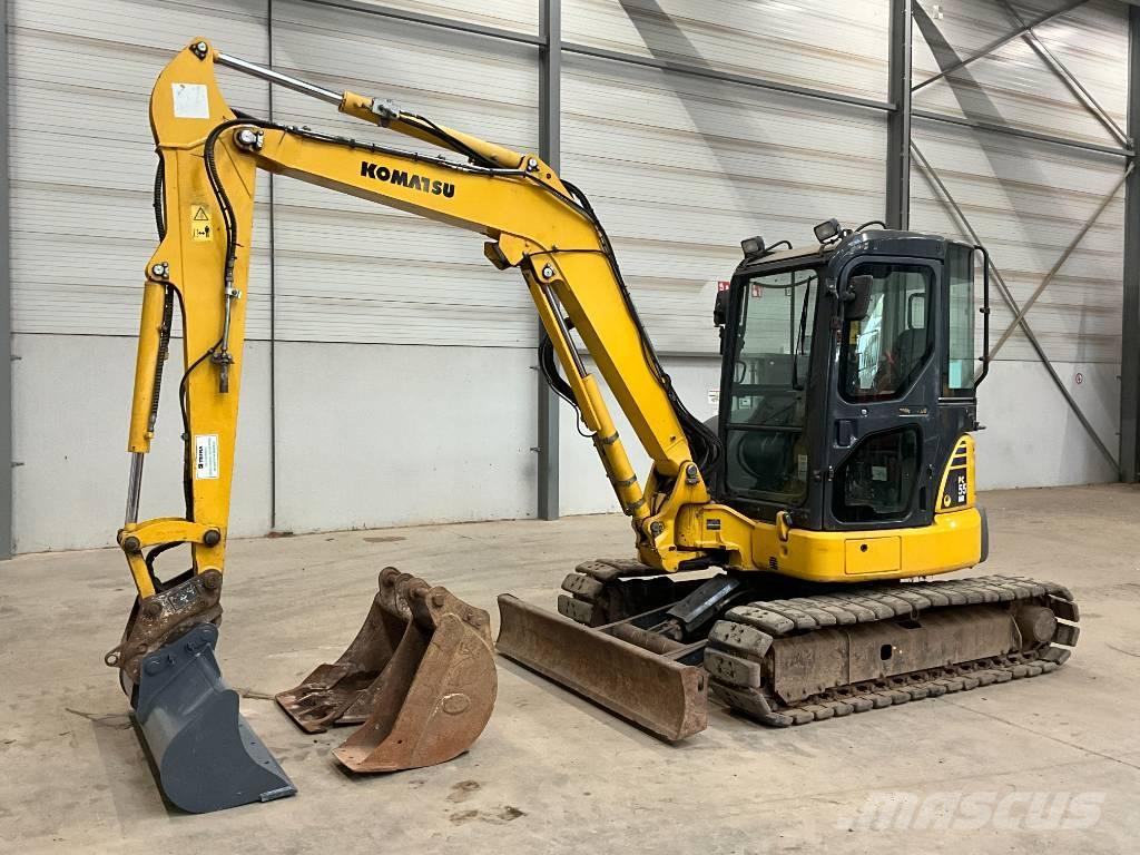 Komatsu PC 55 MR-3 Mini kotrók < 7t