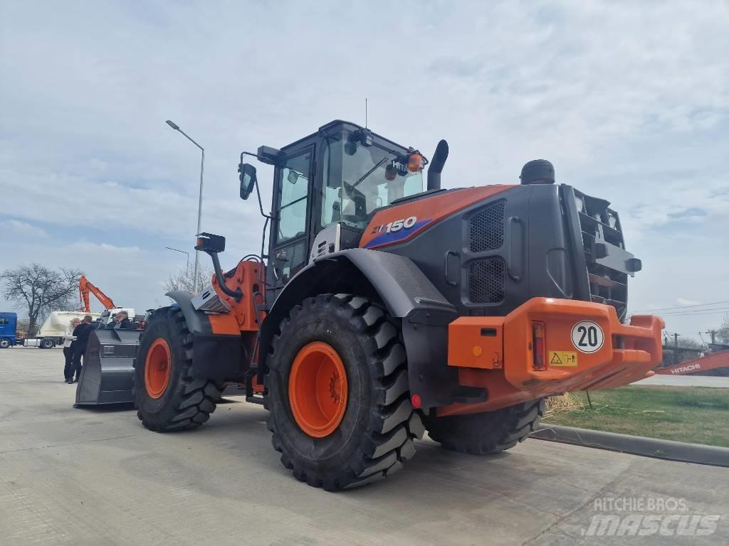 Hitachi ZW 150-6 Gumikerekes homlokrakodók