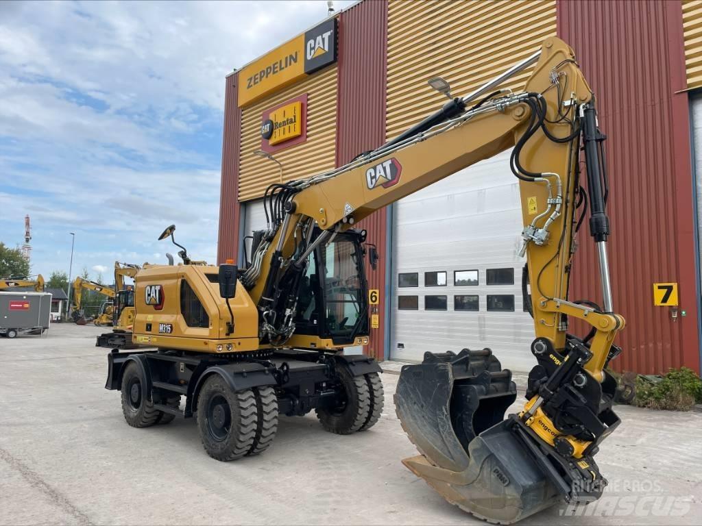 CAT M 315 Gumikerekes kotrók