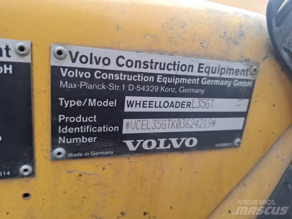 Volvo L 35 GT Gumikerekes homlokrakodók