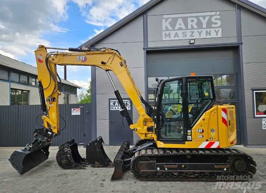 CAT 308 CR Közepes (midi) kotrók 7 t - 12 t