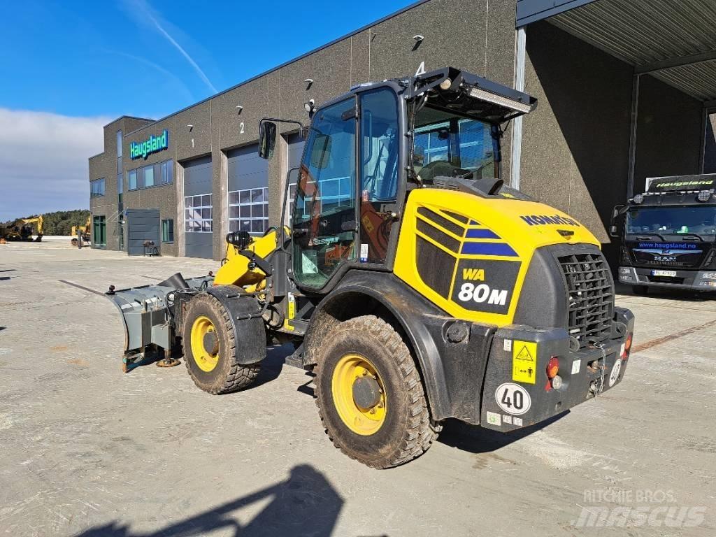 Komatsu WA 80 M Gumikerekes homlokrakodók