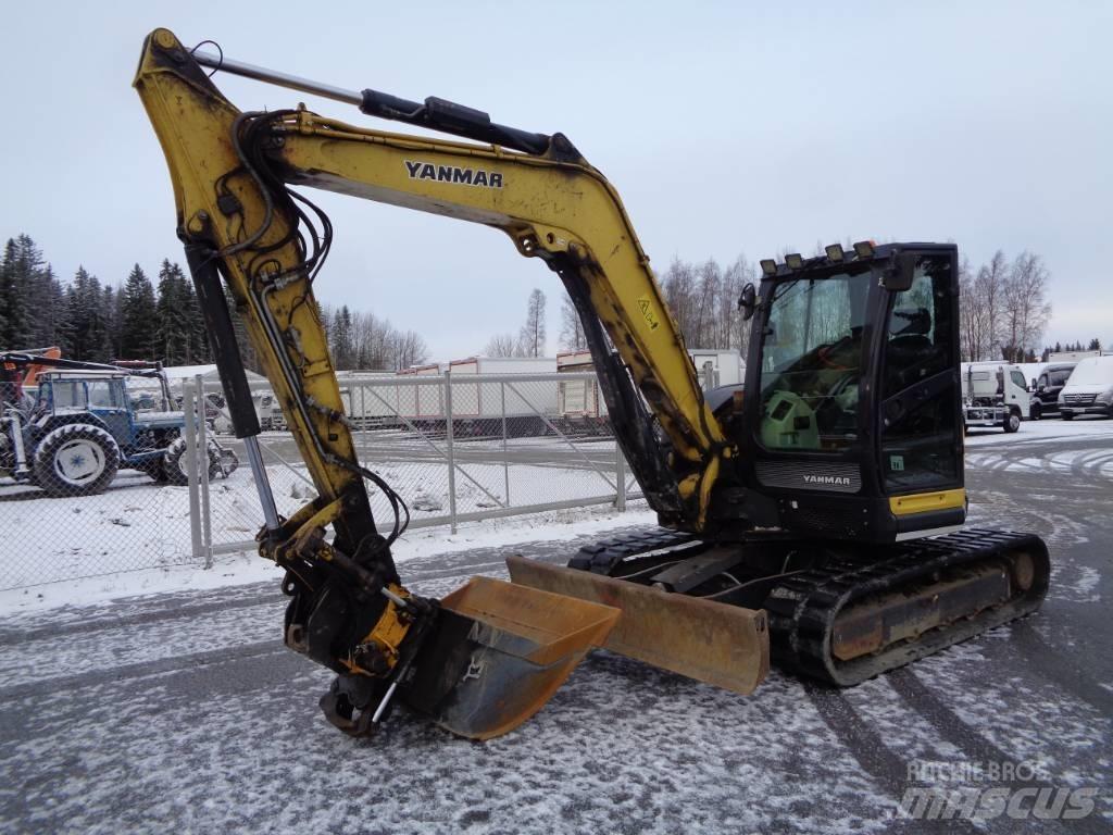 Yanmar Vio 80 Lánctalpas kotrók