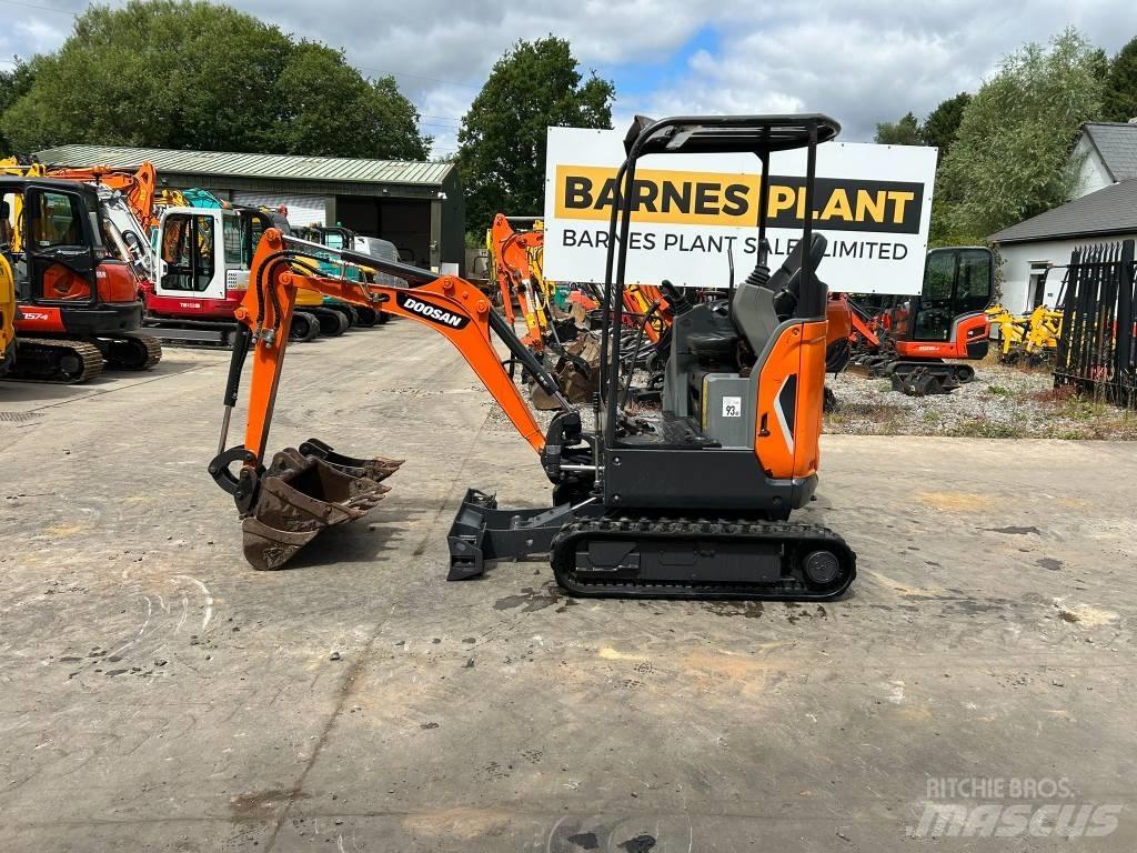 Doosan DX17Z Mini kotrók < 7t