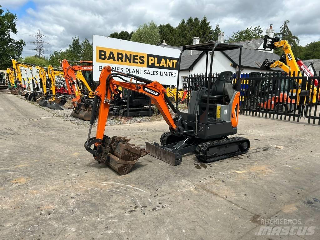 Doosan DX17Z Mini kotrók < 7t