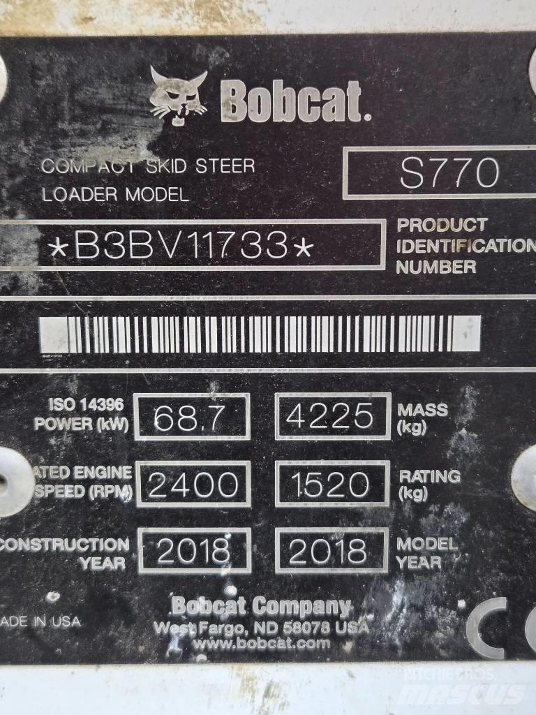 Bobcat S 770 Kompaktrakodók