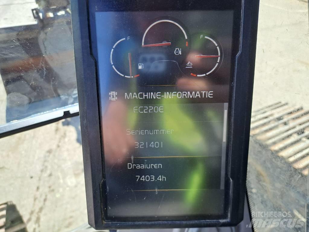 Volvo EC220EL Lánctalpas kotrók