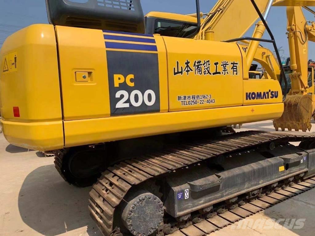Komatsu pc200-7 Lánctalpas kotrók