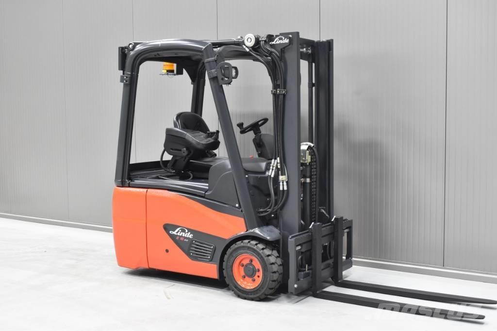 Linde E 16 C-02 Elektromos targoncák