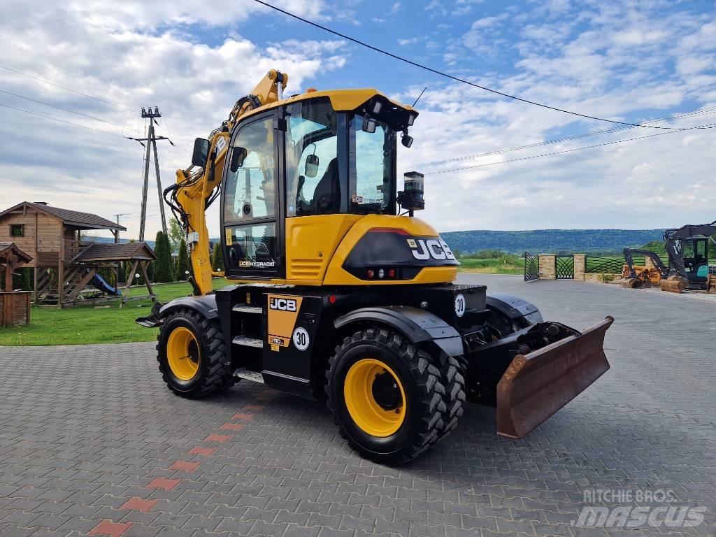 JCB 110 Hydradig Gumikerekes kotrók