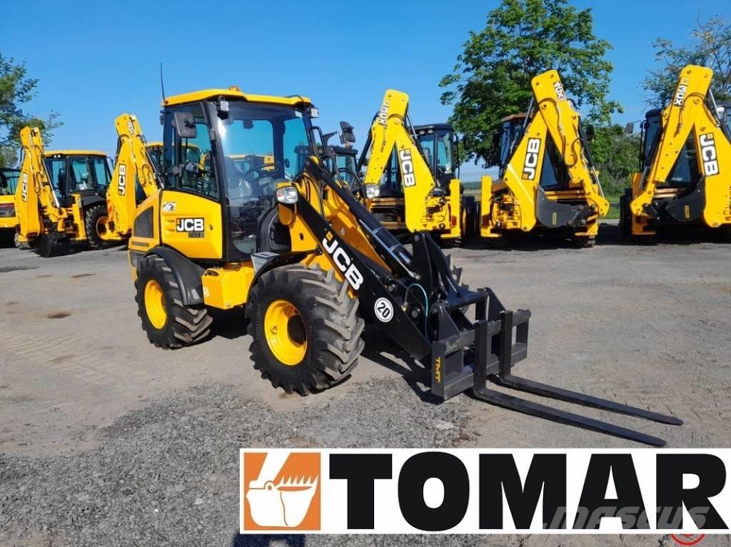JCB 407 Gumikerekes homlokrakodók