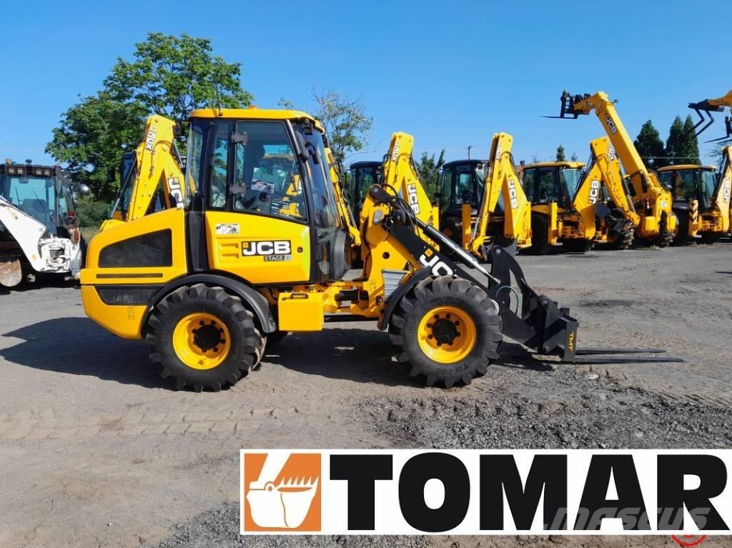 JCB 407 Gumikerekes homlokrakodók