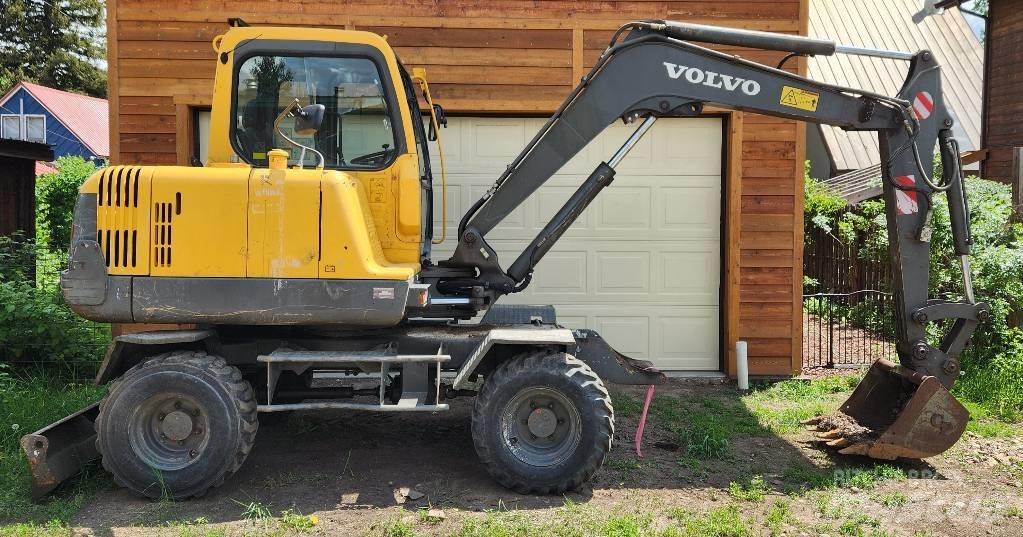 Volvo EW55B Gumikerekes kotrók