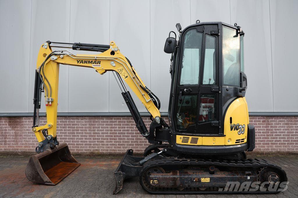 Yanmar VIO33U Mini kotrók < 7t