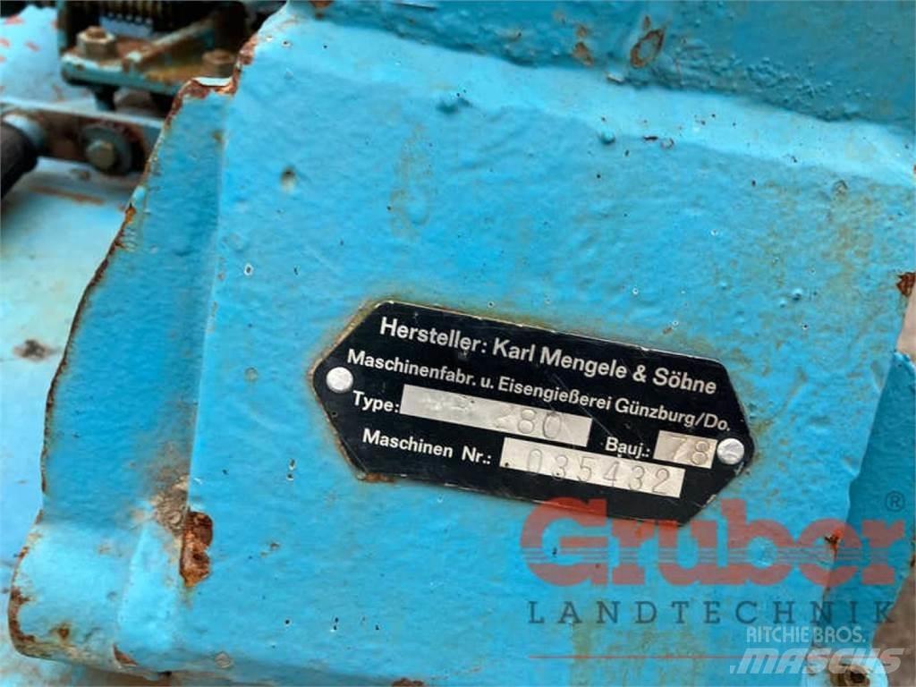 Mengele MB 280 Önjáró szecskázók