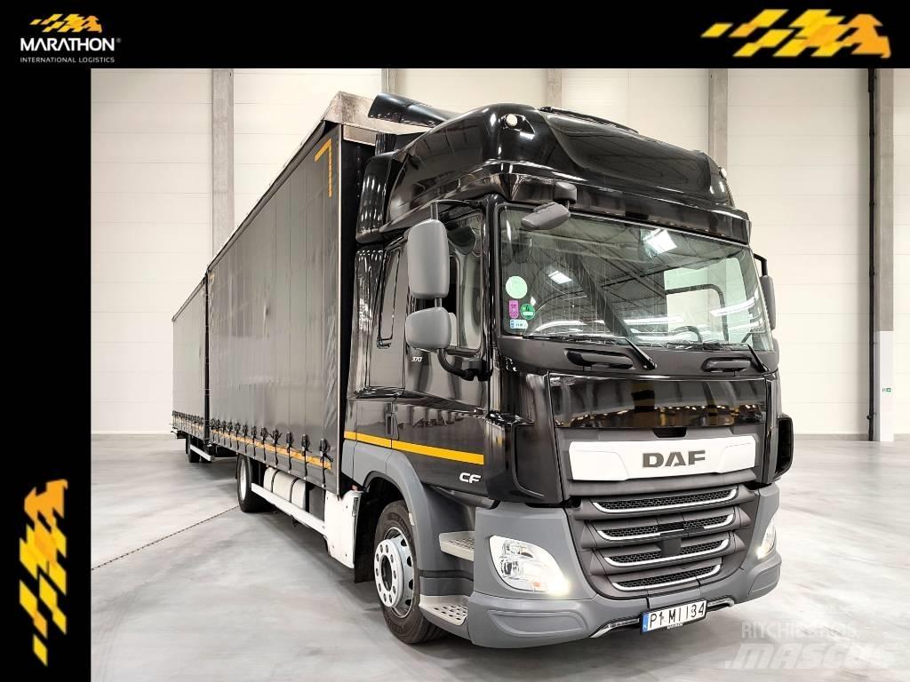 DAF CF 370 FA Elhúzható ponyvás