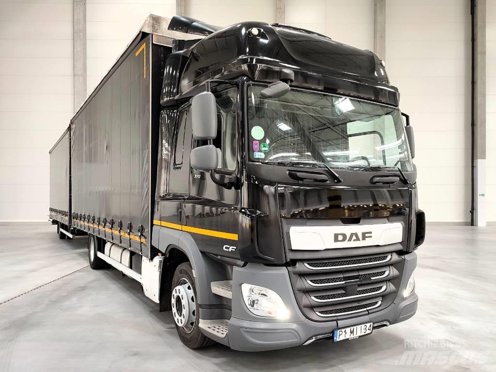 DAF CF 370 FA Elhúzható ponyvás