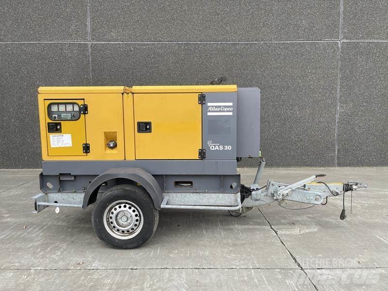Atlas Copco QAS 30 Dízel áramfejlesztők