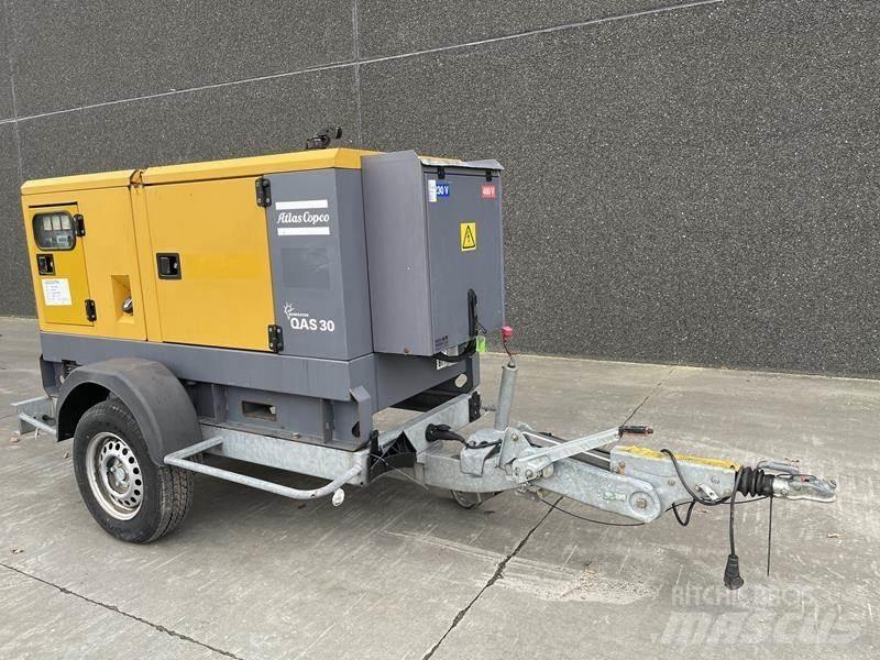 Atlas Copco QAS 30 Dízel áramfejlesztők