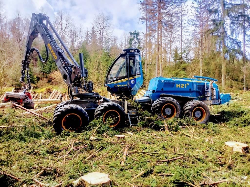 Rottne H21D Betakarítók