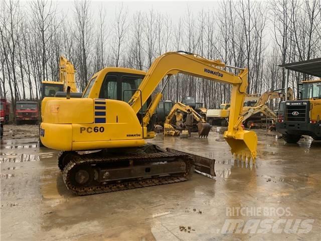 Komatsu PC 60-7 Lánctalpas kotrók