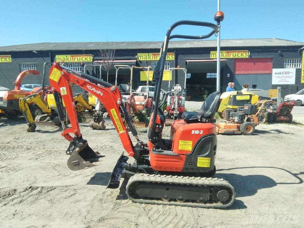 Kubota U 10-3 Mini kotrók < 7t