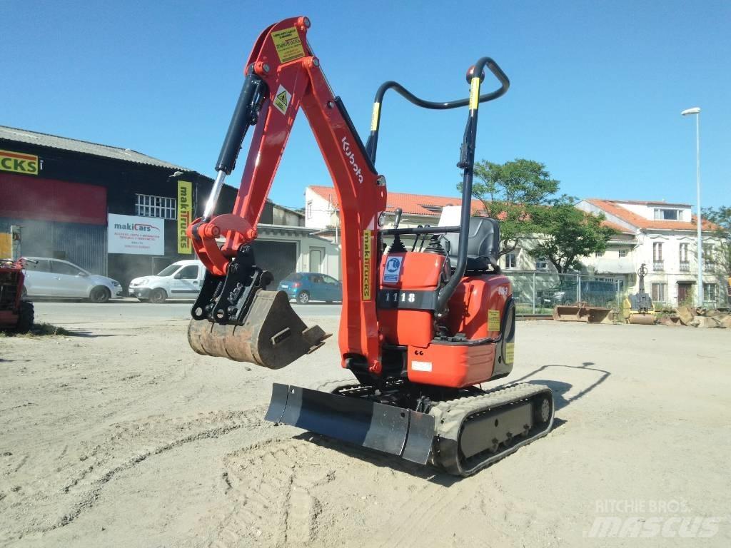 Kubota U 10-3 Mini kotrók < 7t