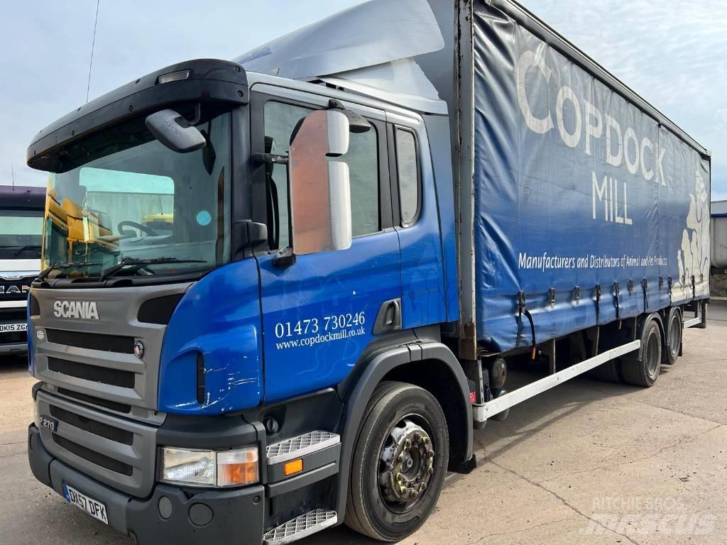 Scania P 270 Elhúzható ponyvás