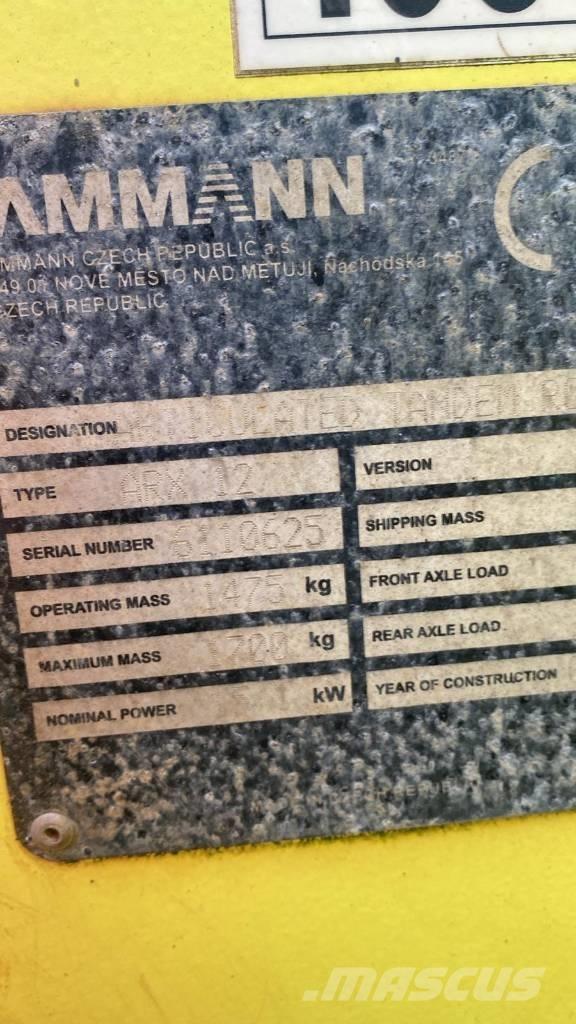 Ammann ARX 12 Ikerdobos hengerek