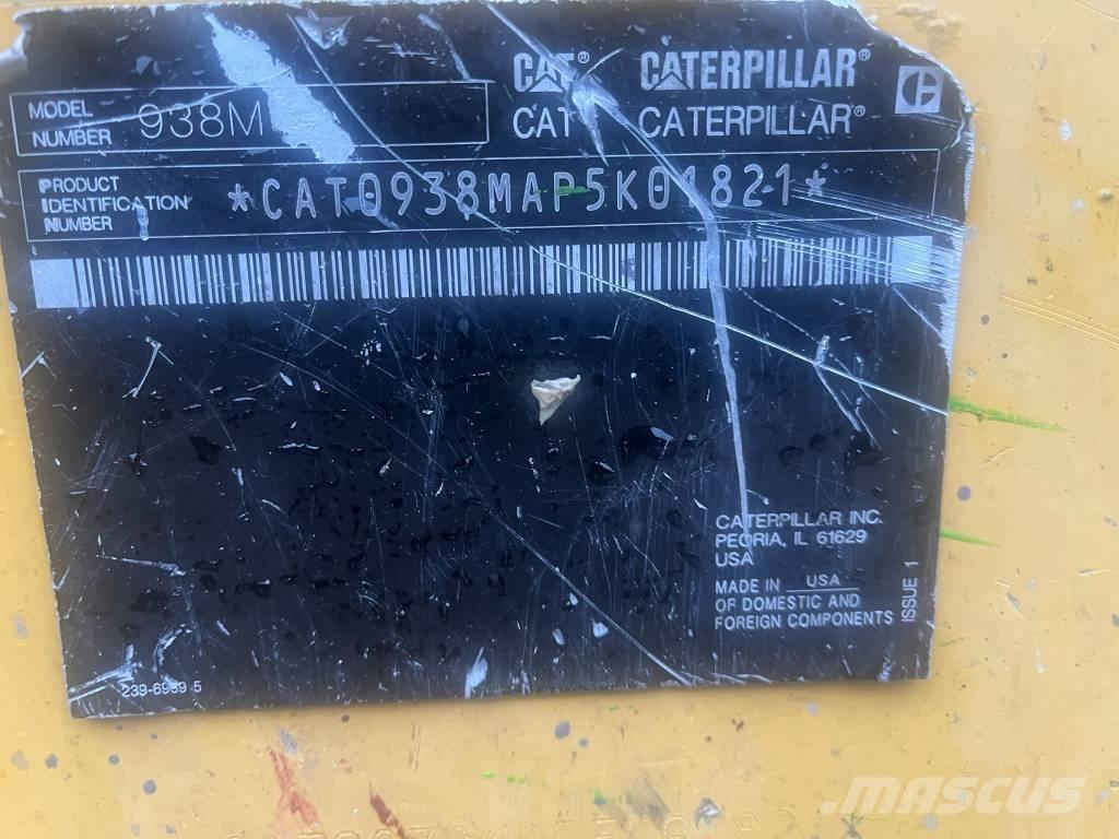CAT 938 M Gumikerekes homlokrakodók