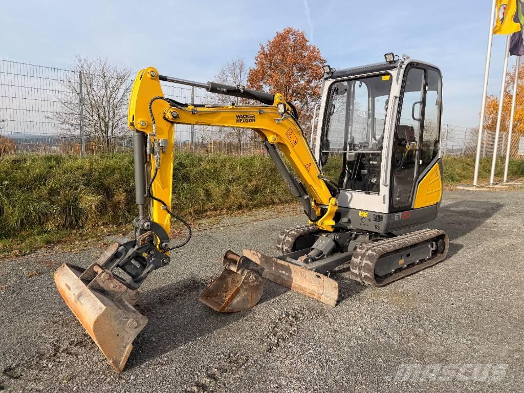 Wacker Neuson ET20 Lánctalpas kotrók